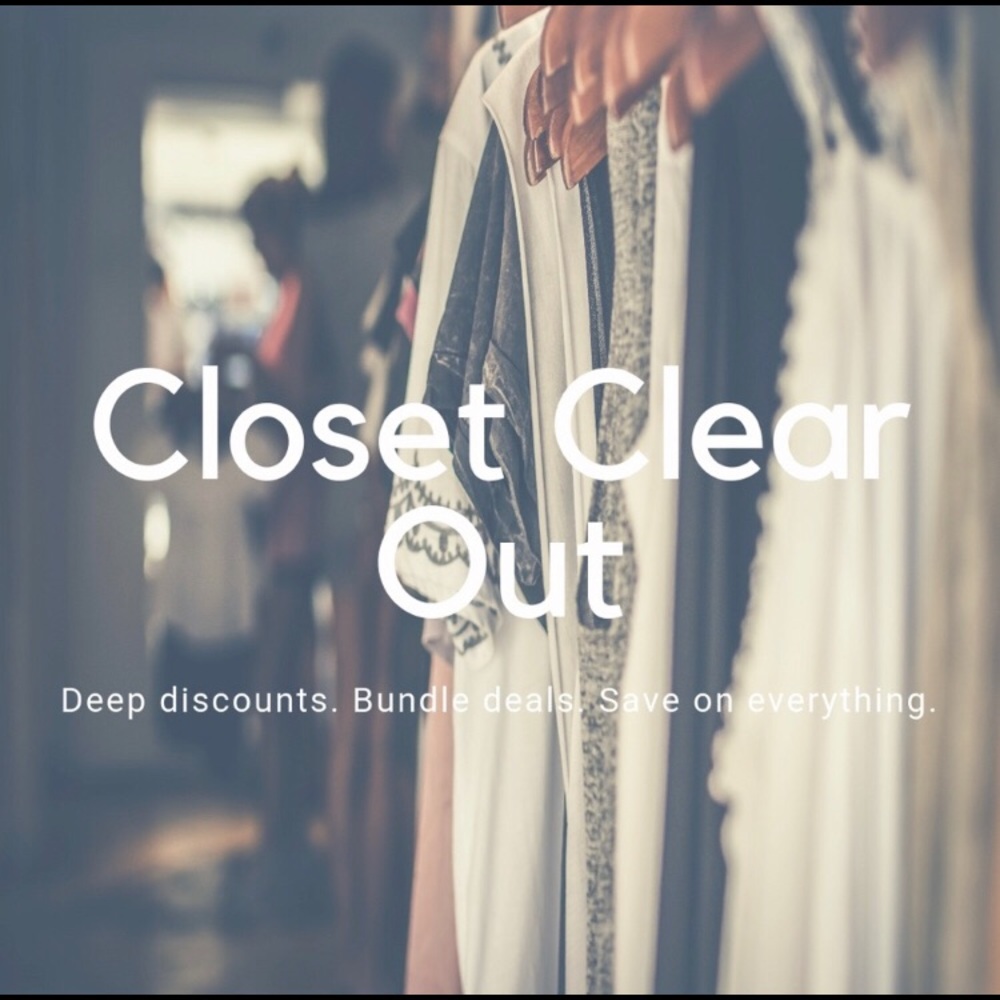 LAST DAY TO PURCHASE FROM MY CLOSET FOR A MONTH!!!